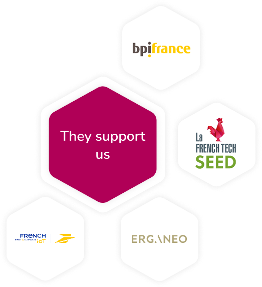 They Support Us :
BPI france, French IOT, French Tech, Erganeo